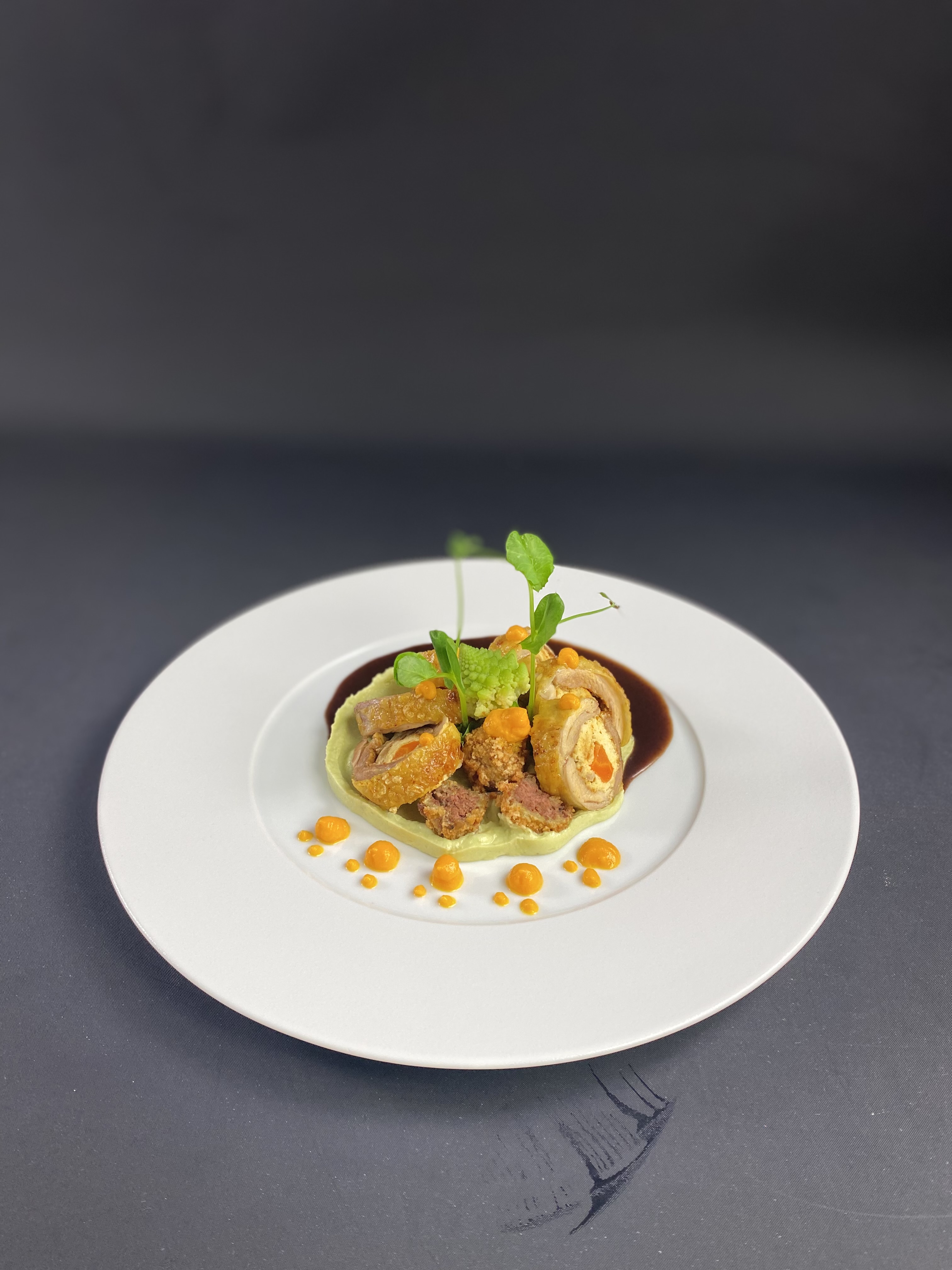 Culinary plating photo