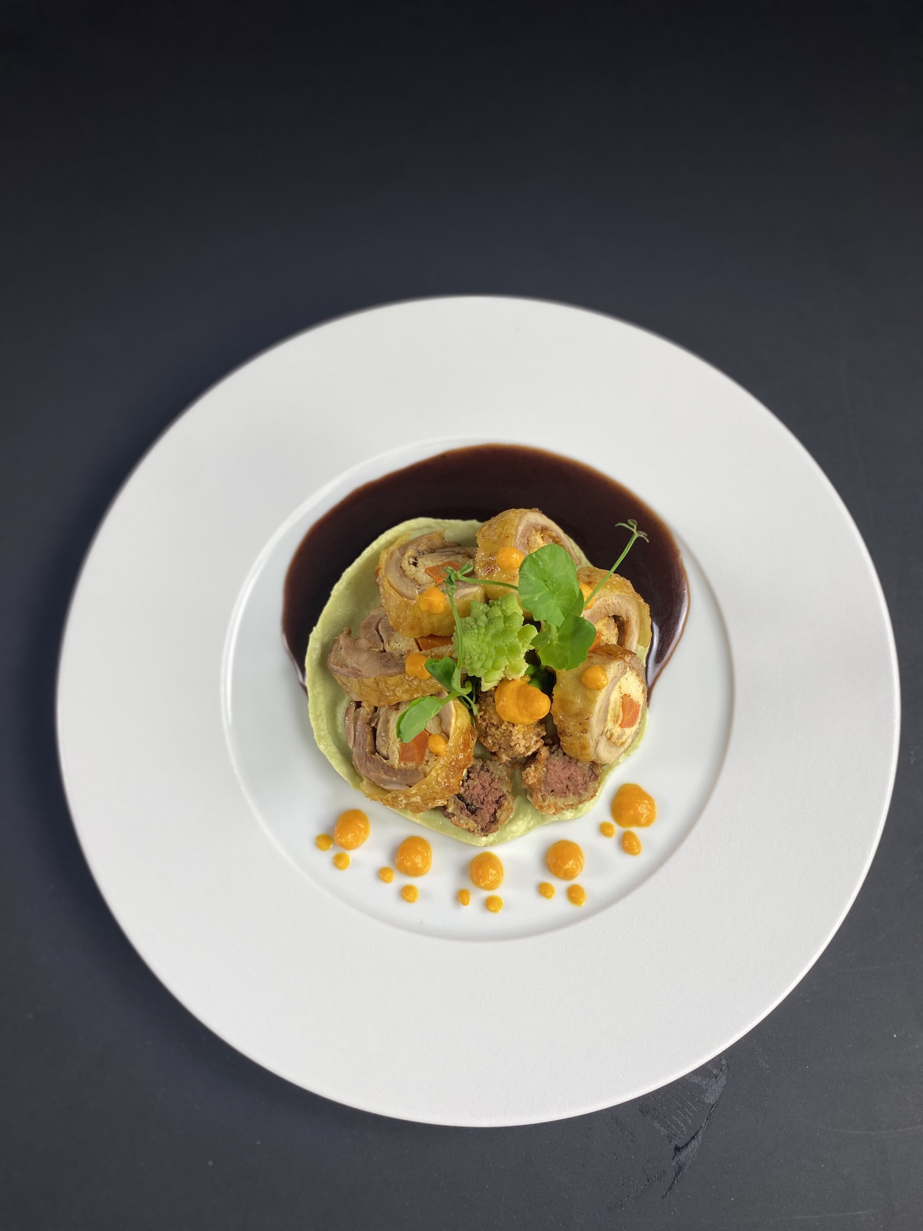 Culinary plating photo