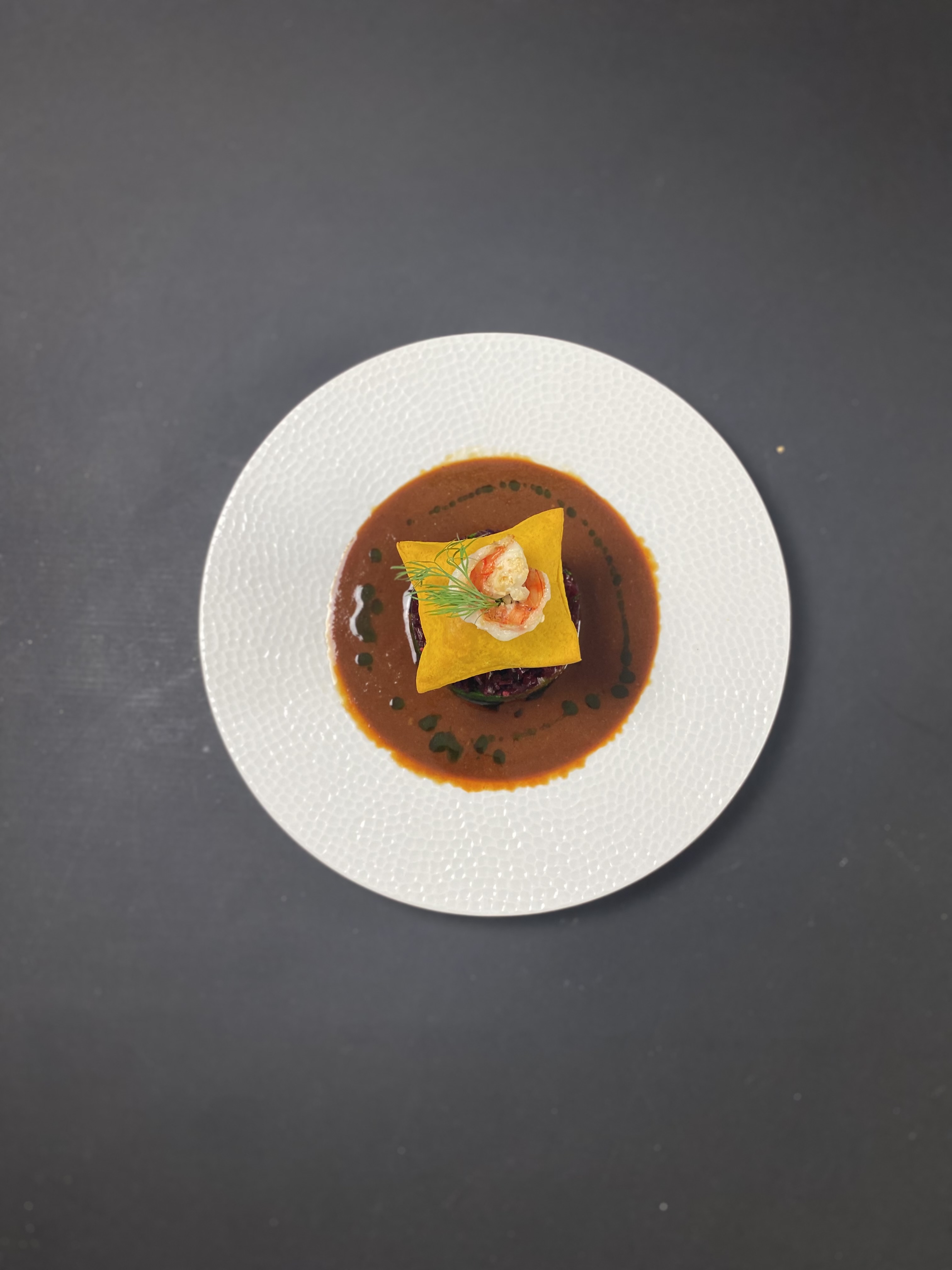 Culinary plating photo