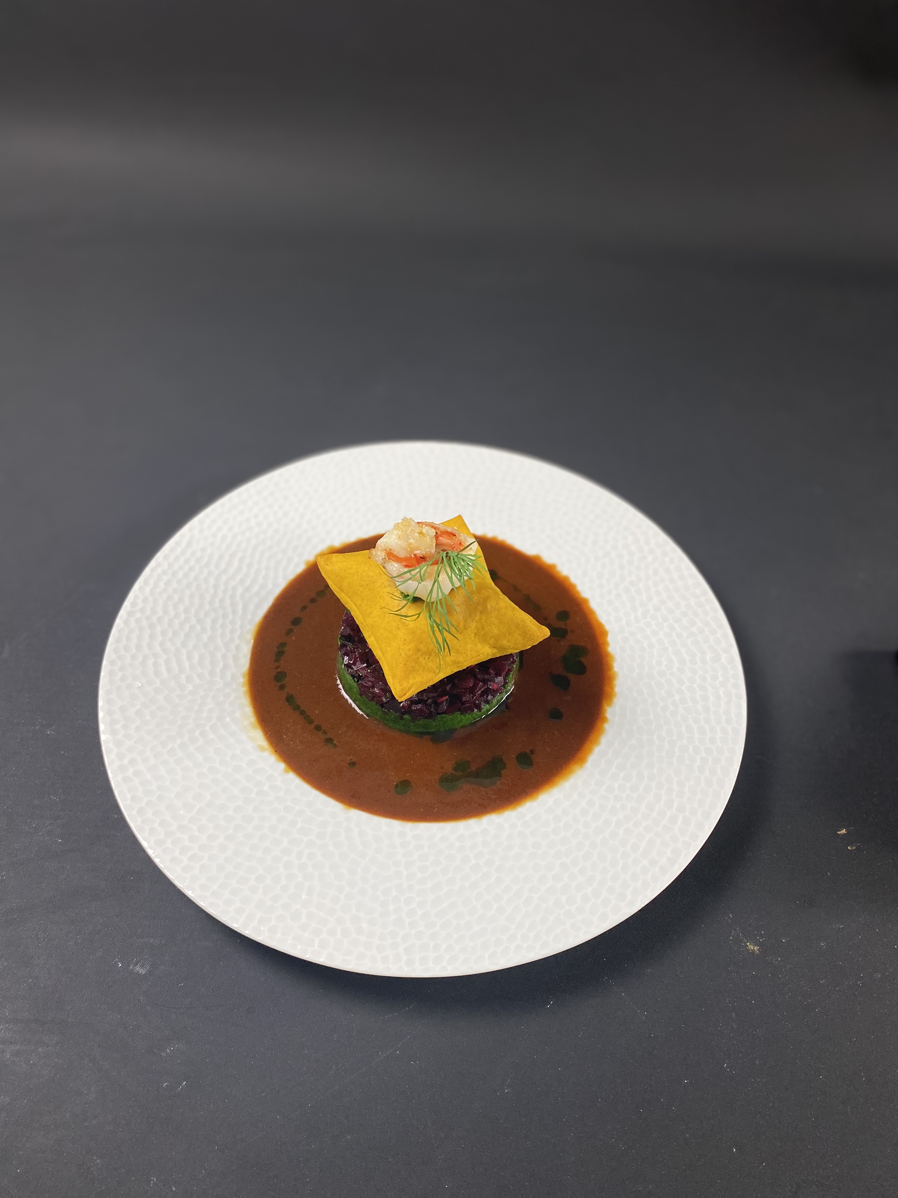 Culinary plating photo