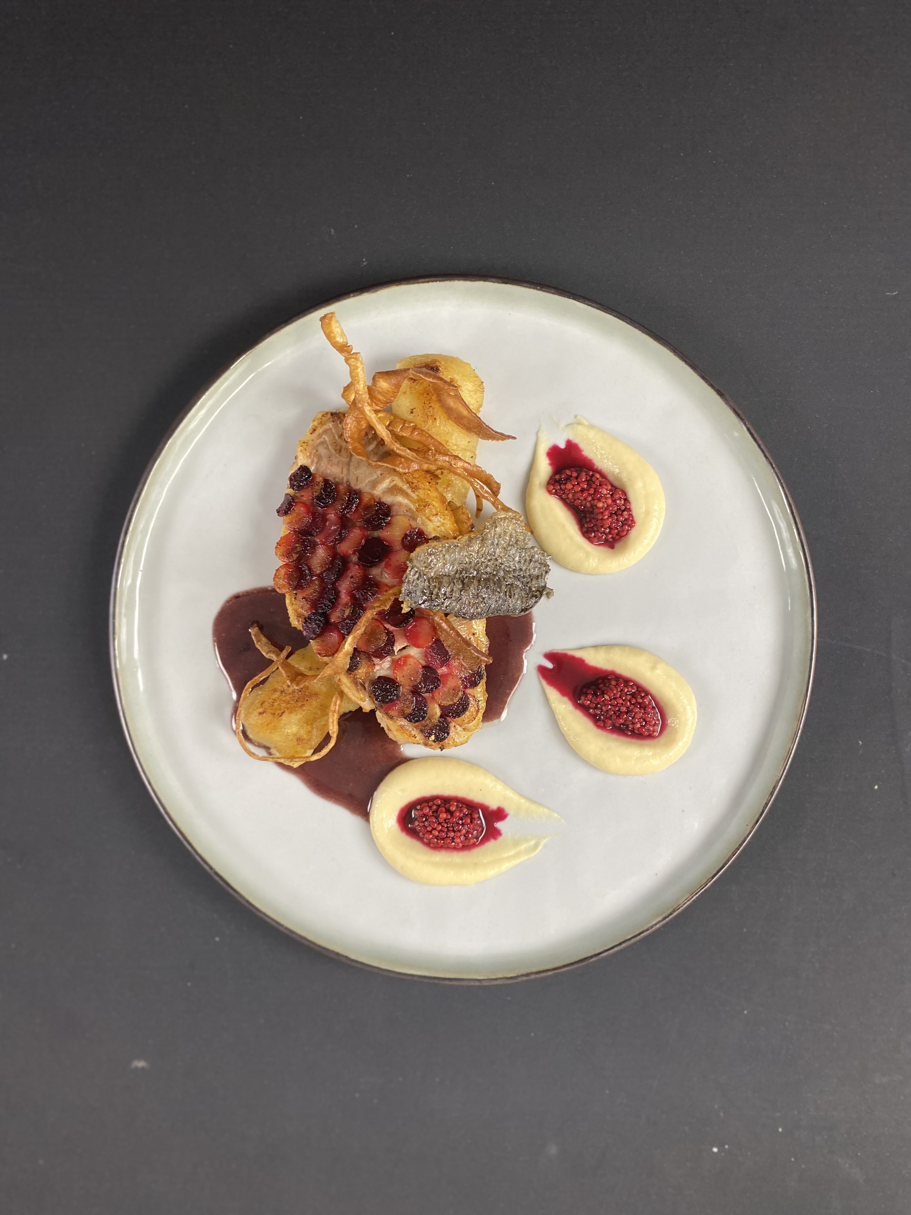 Culinary plating photo
