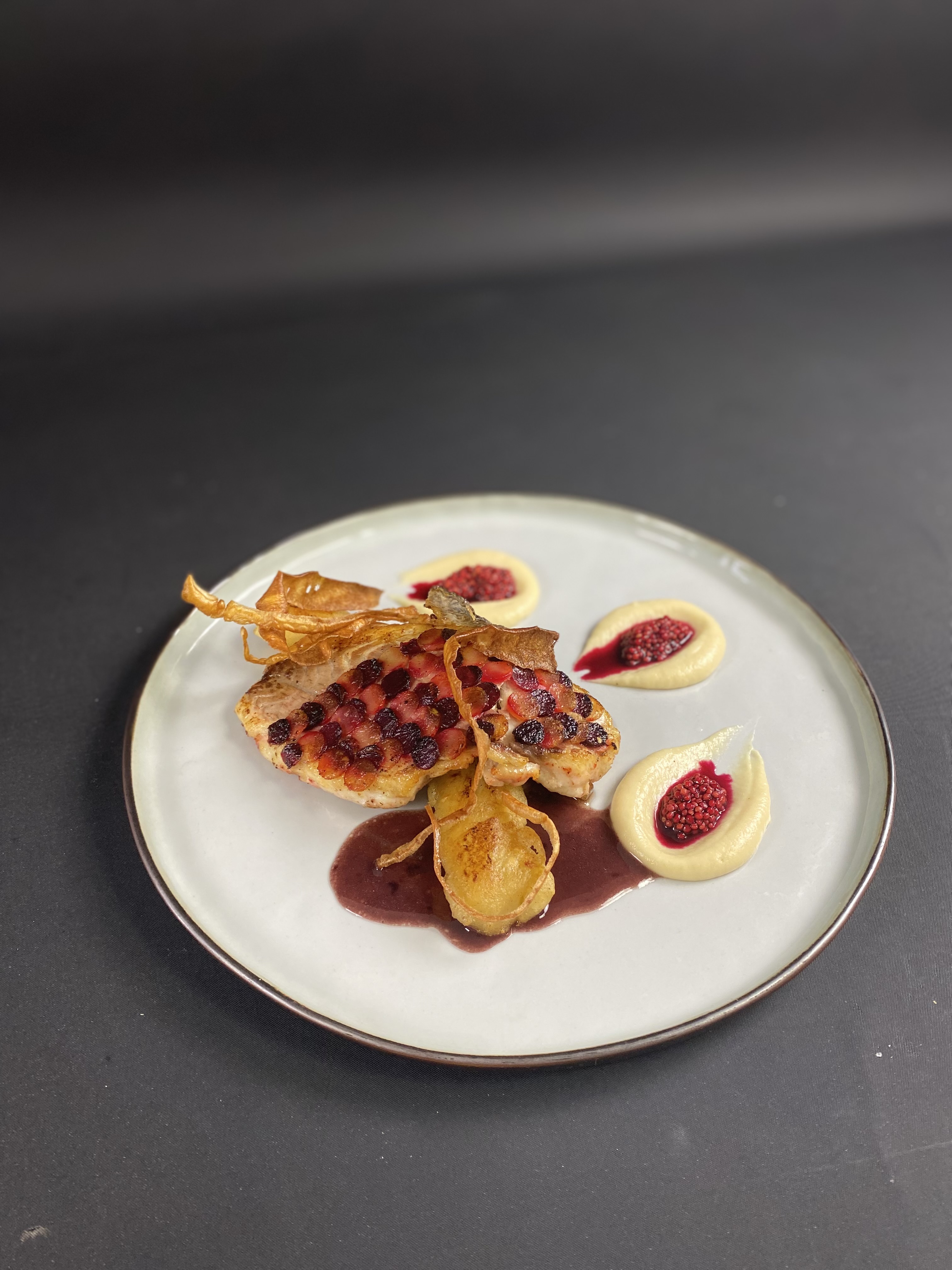 Culinary plating photo